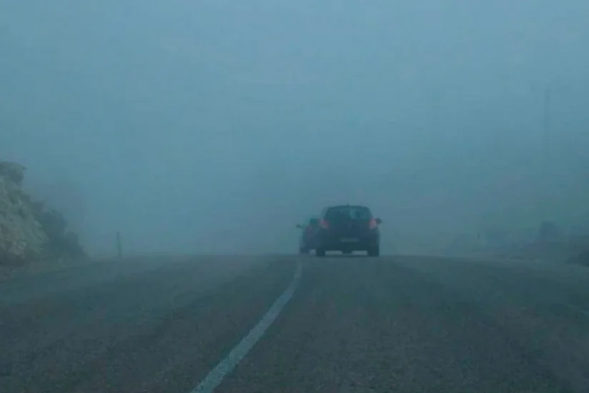 Sabah hava şəraiti ilə əlaqədar avtomobil yollarında görünüş məsafəsi məhdudlaşacaq
