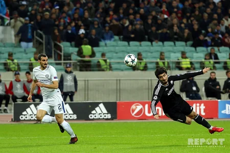 Qarabağ - Çelsi matçı maraqlı anlarla yadda qalıb - FOTOREPORTAJ