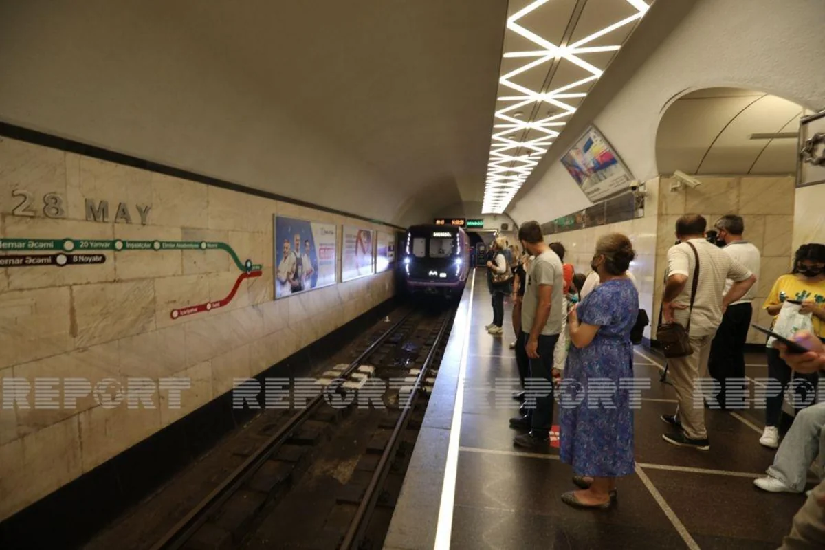 Bakı metrosunda qatarların hərəkəti bərpa olunub