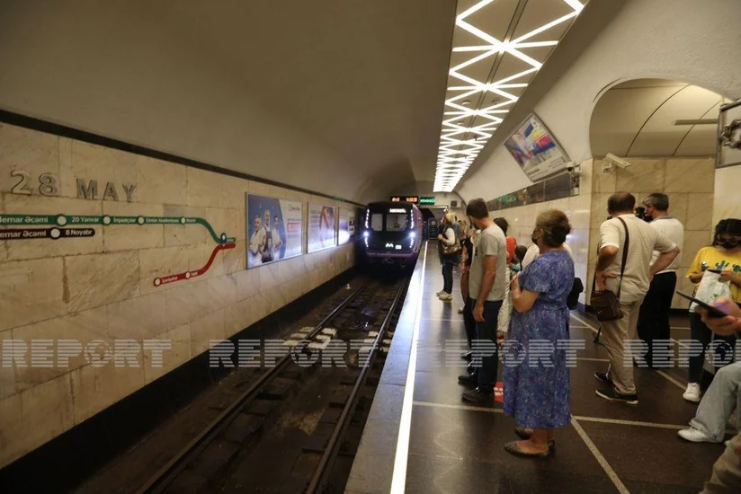Bakı metrosunda qatarların hərəkəti bərpa olunub