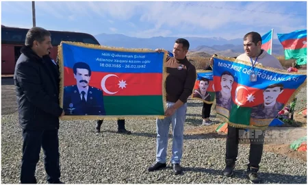 Families of missing Karabakh war soldiers visit liberated territories