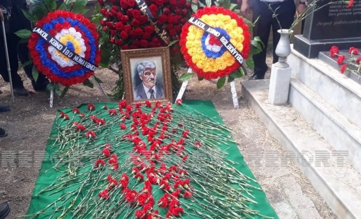 Əməkdar jurnalist Nasir Əhmədli dəfn olunub