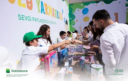 Uşaqların Beynəlxalq Müdafiəsi Günü münasibətilə Rabitəbankdan sosial məsuliyyət nümunəsi