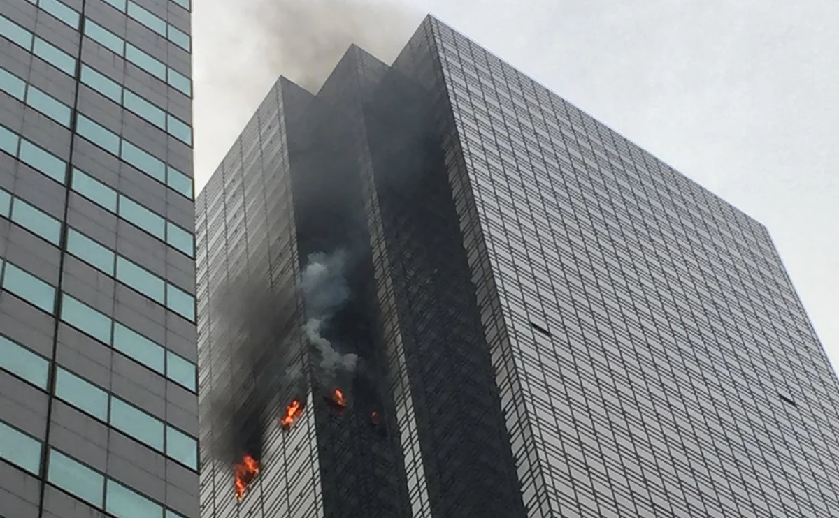Nyu-Yorkdakı Trump Towerdə yanğın zamanı 1 nəfər ölüb