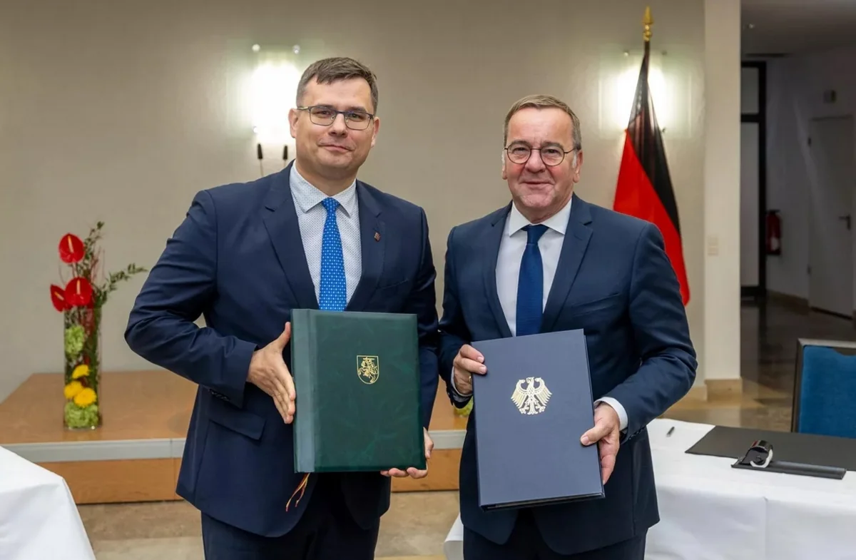 Германия и Литва подписали соглашение о сотрудничестве в сфере обороны