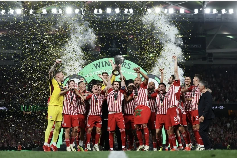 Греческий Олимпиакос стал победителем Лиги конференций