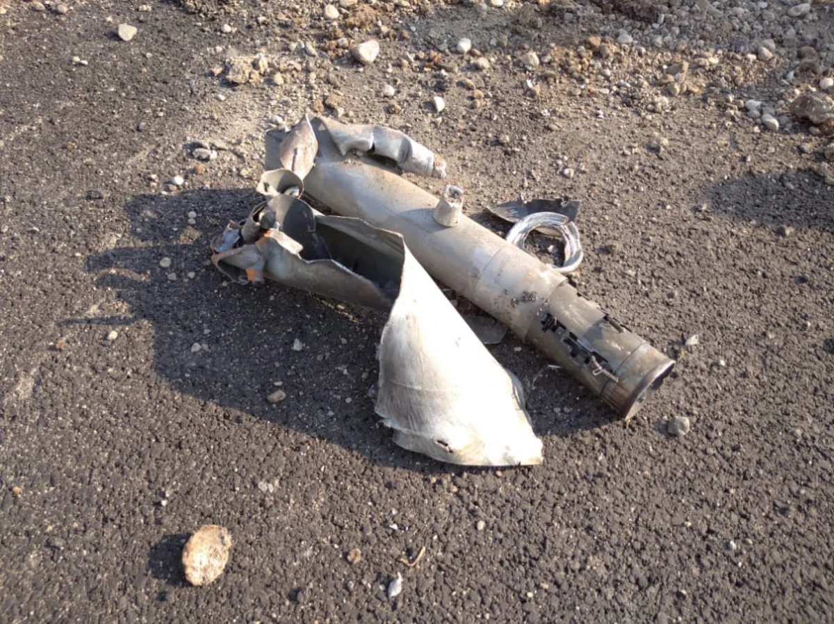 Təmas xəttində mərmi qalıqları aşkarlandı