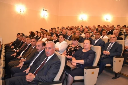YAP-ın Şirvan bölgəsi üzrə rayon təşkilatlarının ərazi ilk təşkilat sədrlərinin iştirakı ilə müşavirə keçirilib
