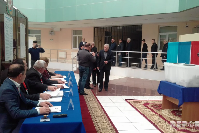 Bakı İstintaq Təcridxanasında yaradılmış seçki məntəqələrində seçicilərin 25 faizi səs verib