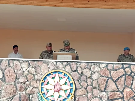 Events held in Azerbaijani Army on occasion of Eid al-Adha