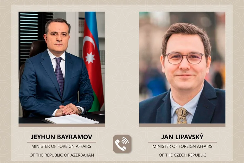 Главы МИД Азербайджана и Чехии обсудили двусторонние отношения