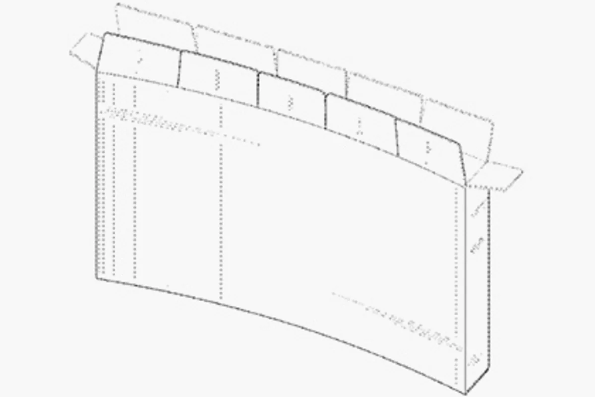Samsung запатентовала картонную коробку