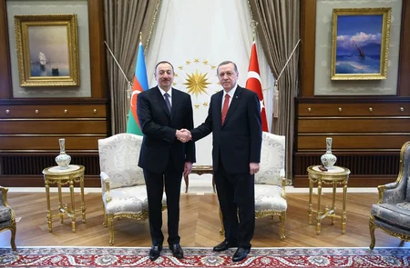 Azerbaijani and Turkish Presidents have one-on-one meeting