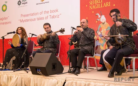 Təbrizin sehirli nağılları kitabının təqdimatı olub