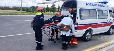 Naxçıvan Mülki müdafiə alayında təlim keçirilib