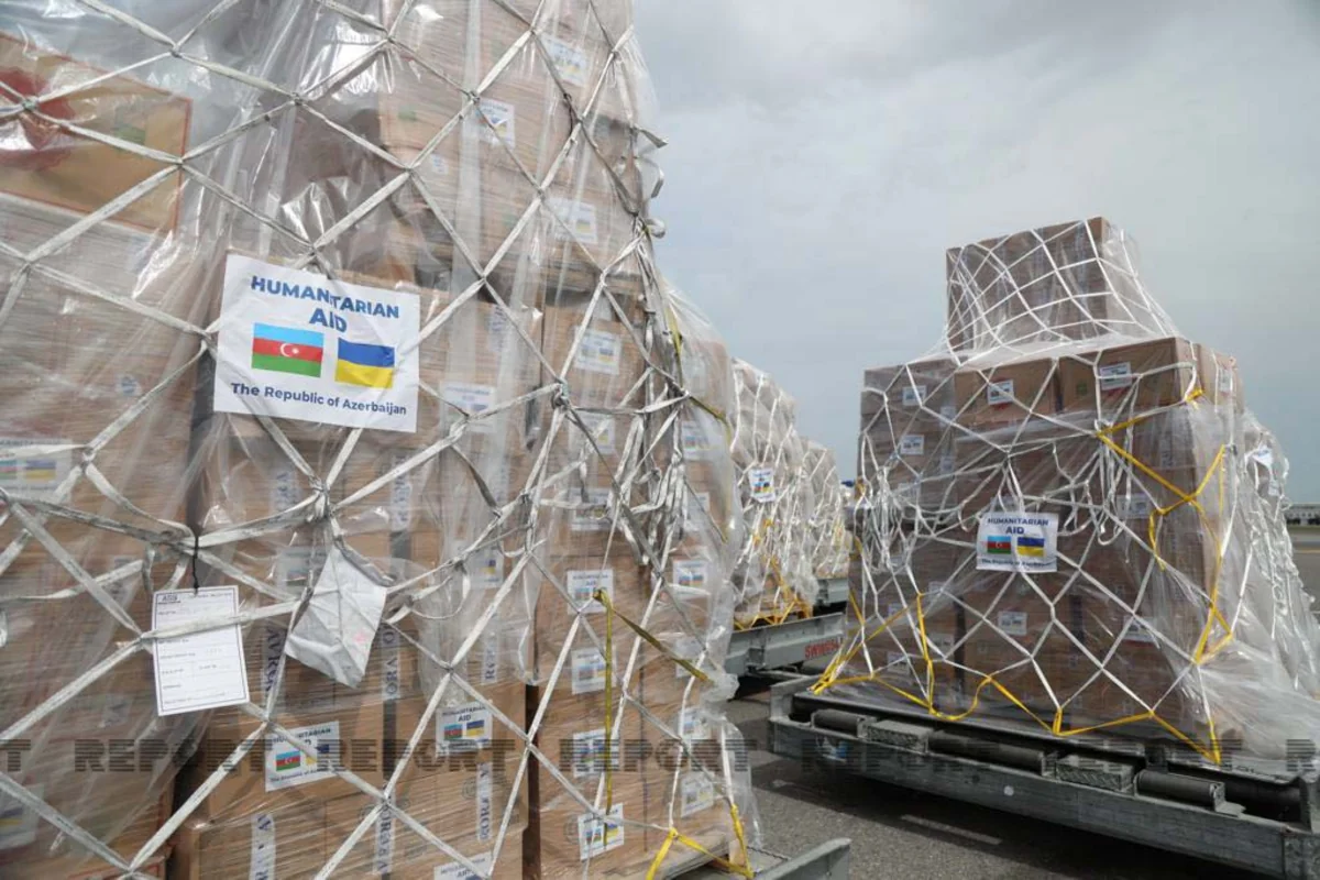 Azerbaijan sends another batch of humanitarian aid to Ukraine
