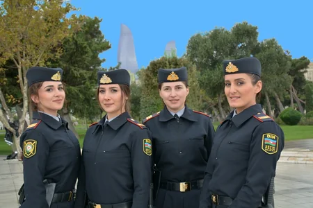 Bakıdakı Dənizkənarı Milli Parkda qadın polislər xidmətə başlayıb