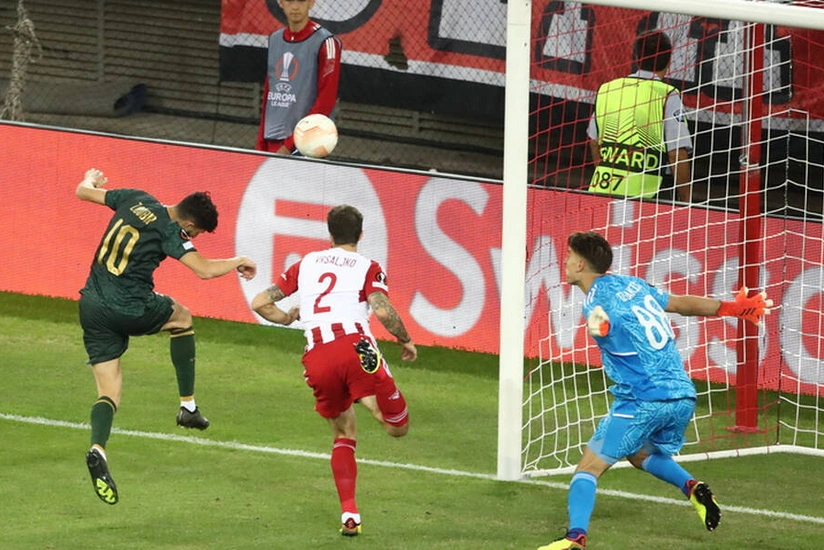 Лига Европы: Карабах разгромил Олимпиакос в Греции