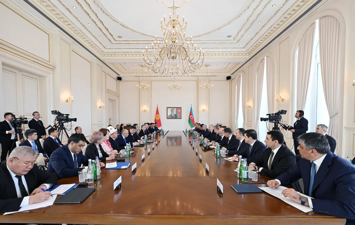 Second meeting of Azerbaijan-Kyrgyzstan Interstate Council held
