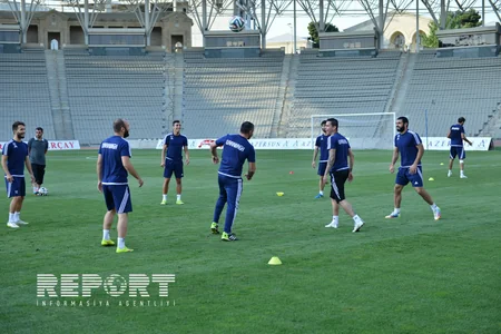 ​Qarabağ Çempionlar Liqası matçı öncəsi son məşqinə çıxıb