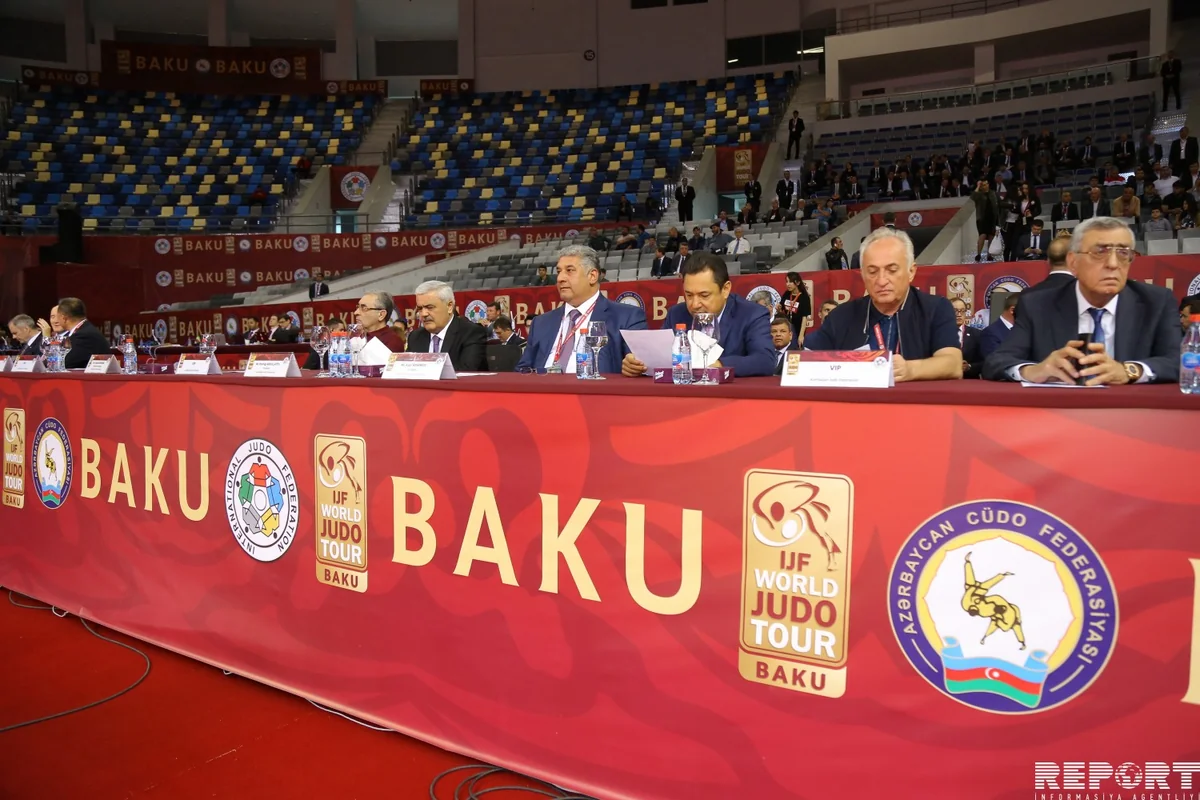 Bakıda cüdo üzrə Böyük Dəbilqə turnirinin açılış mərasimi keçirilib