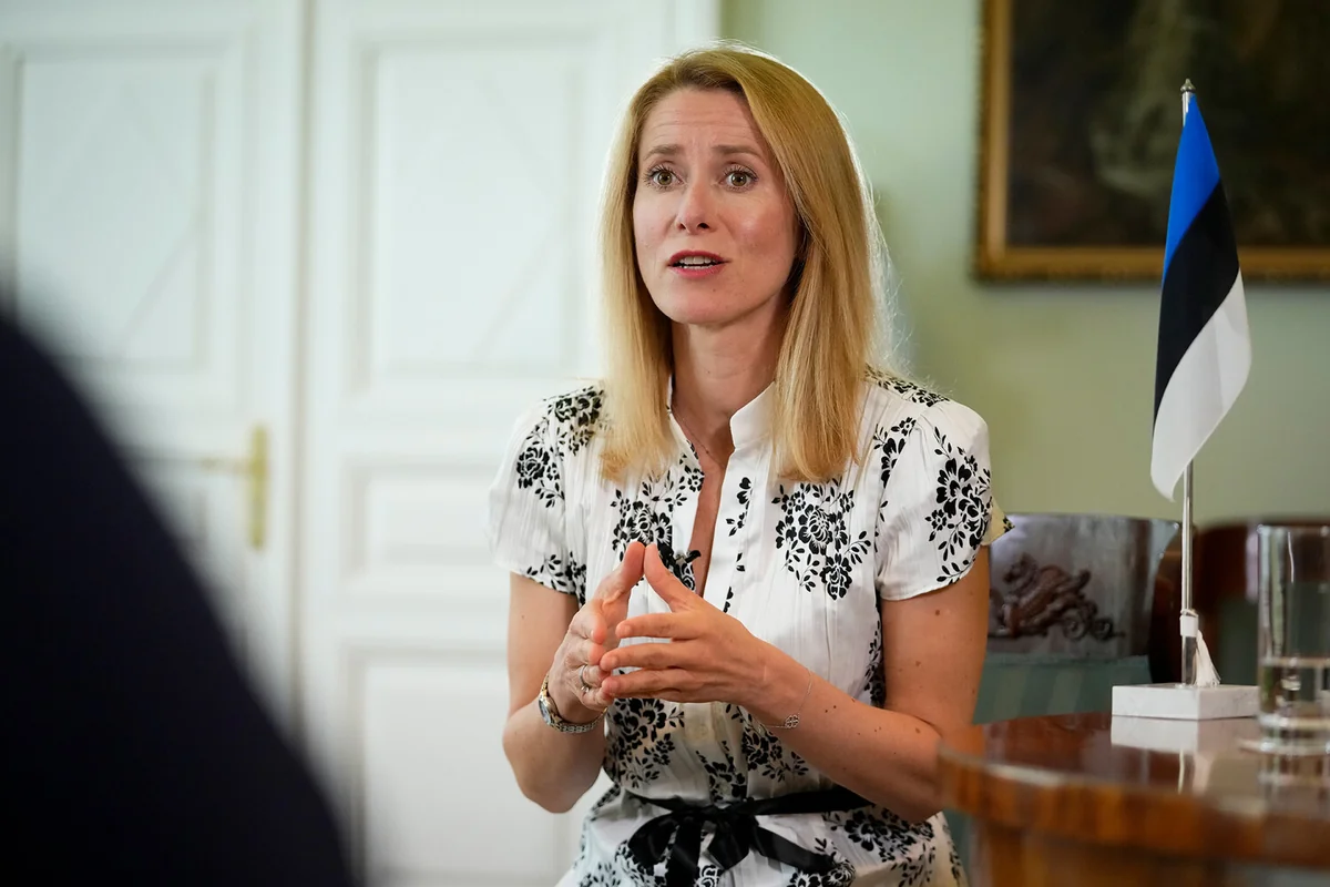 Estonian Prime Minister Kaja Kallas apologizes to teachers