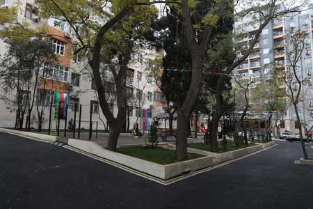 Nəsimidə “Abad həyət” sakinlərin istifadəsinə verilib