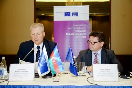 Евросоюз и СЕ реализуют в Азербайджане два проекта на 1,6 млн евро