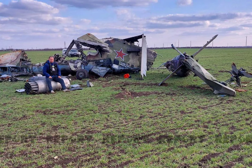 В Николаевской области Украины уничтожена российская военная техника