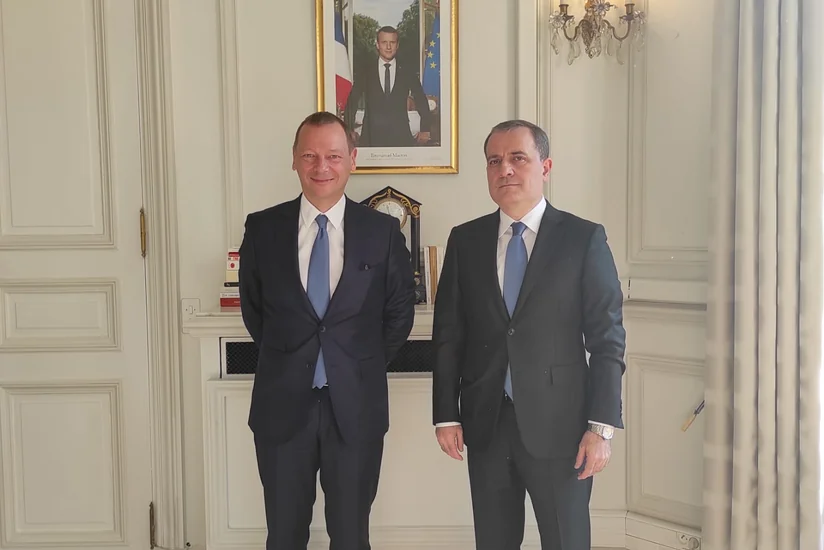 Jeyhun Bayramov meets French president’s diplomatic adviser