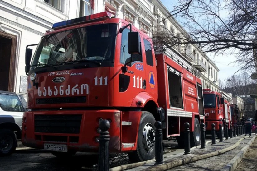 В здании мэрии Тбилиси произошел пожар