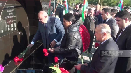 Zərdabda XTQ-nin şəhidinin xatirəsinə bulaq inşa edilib