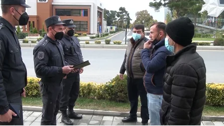 Balakəndə polis karantin rejimi ilə əlaqədar nəzarət-profilaktik tədbirlər keçirir