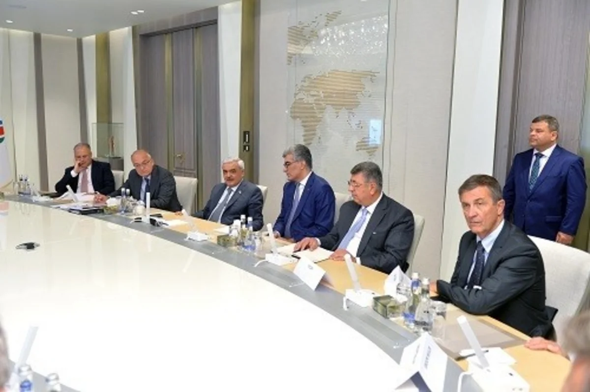 SOCAR-ın prezidenti Fransa Sahibkarlar Təşkilatının üzvlərini qəbul edib