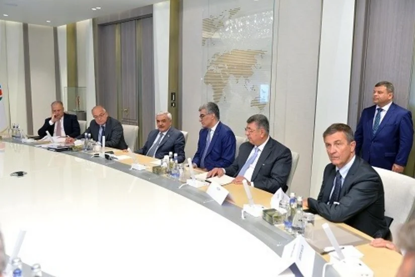 Президент SOCAR принял членов Французской организации предпринимателей