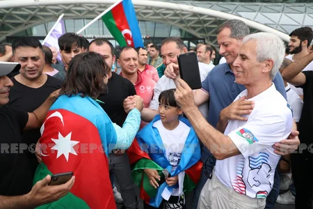 Tokio-2020: Azərbaycan karateçiləri Bakıya qayıdıb