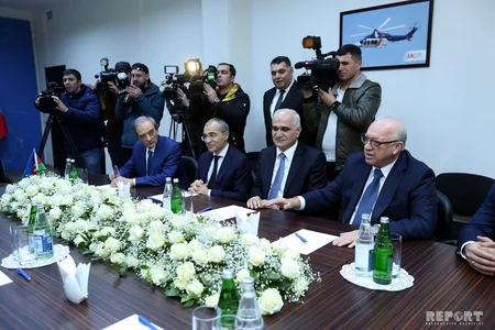 Azərbaycanda Rusiya ilə birgə yaradılan vertolyotların əsaslı təmiri və servisi mərkəzinin təməli qoyulub