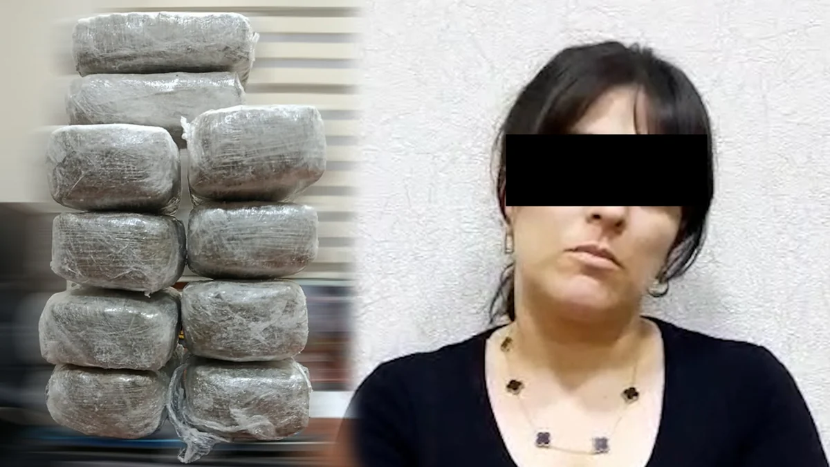 Bakıda qadının evindən 10 kq narkotik aşkarlanıb
