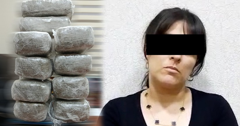 Bakıda qadının evindən 10 kq narkotik aşkarlanıb