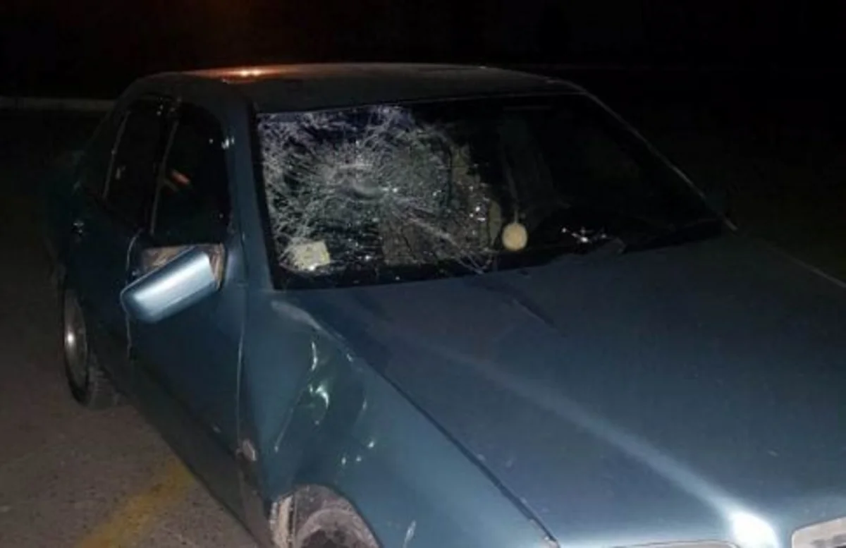 İdman Akademiyası qarşısında yolu keçmək istəyən sürücünü maşın vurub - FOTO