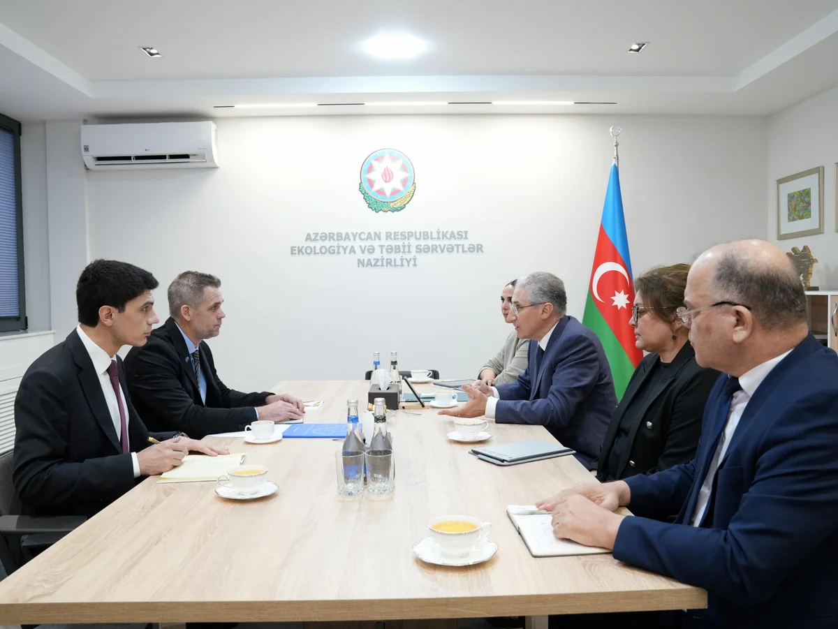 Muxtar Babayev BMqT rəsmisi ilə COP29-a hazırlıqlar ətrafında fikir mübadiləsi aparıb