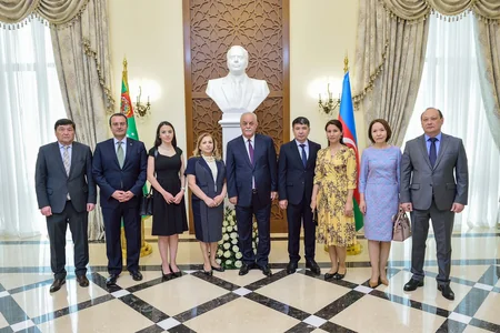 New administrative building of Azerbaijani Embassy in Turkmenistan inaugurated