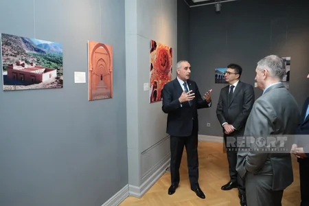 Photo exhibition about architectural heritage of Morocco opened in Baku