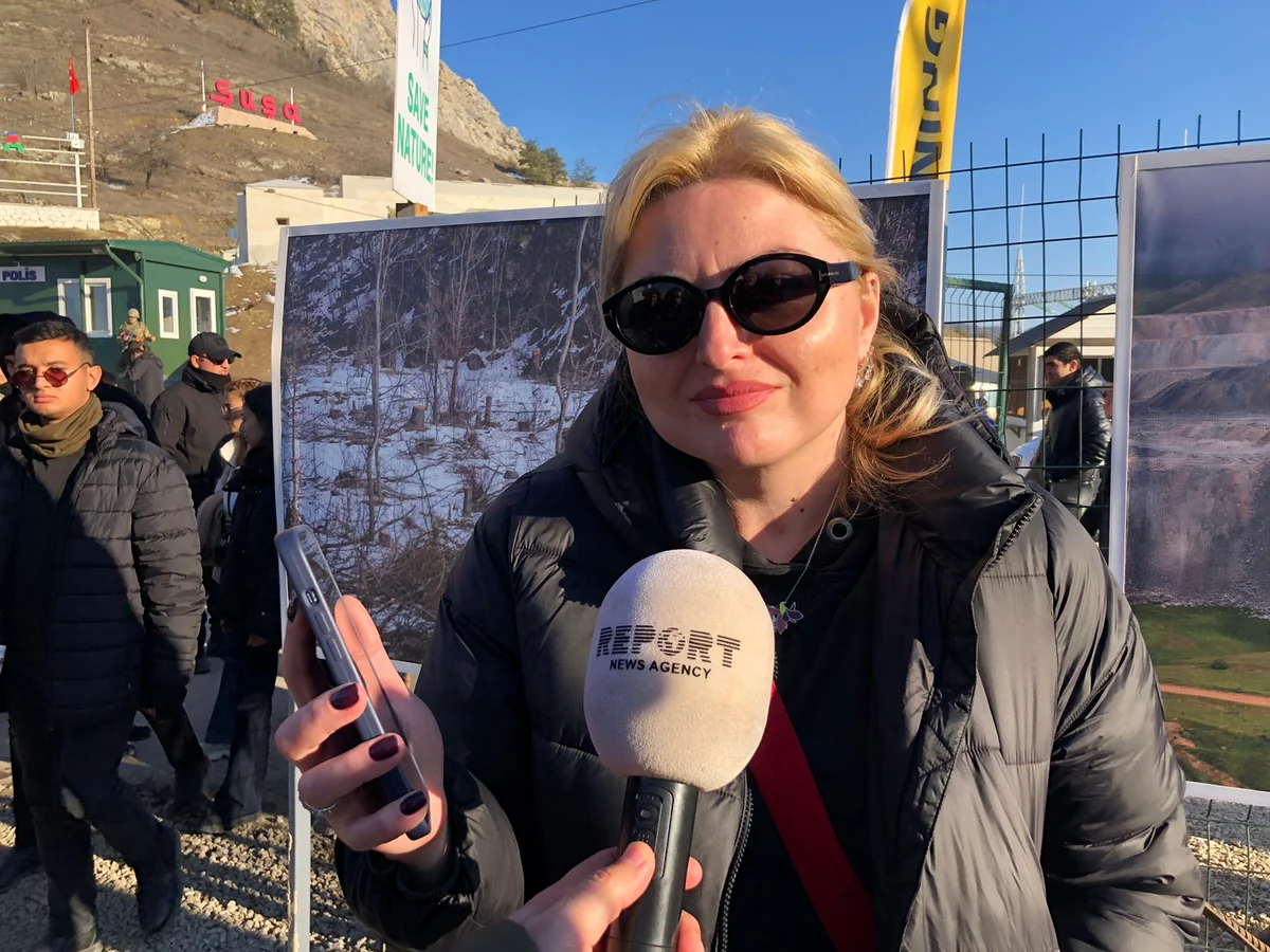 Georgian blogger: I didn't see traffic blocked on Lachin road, the road is open