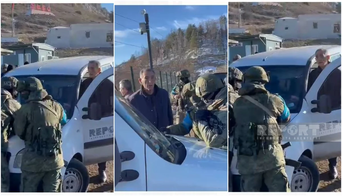 Russian 'peacekeepers' who take care of separatists attack media workers with machine guns