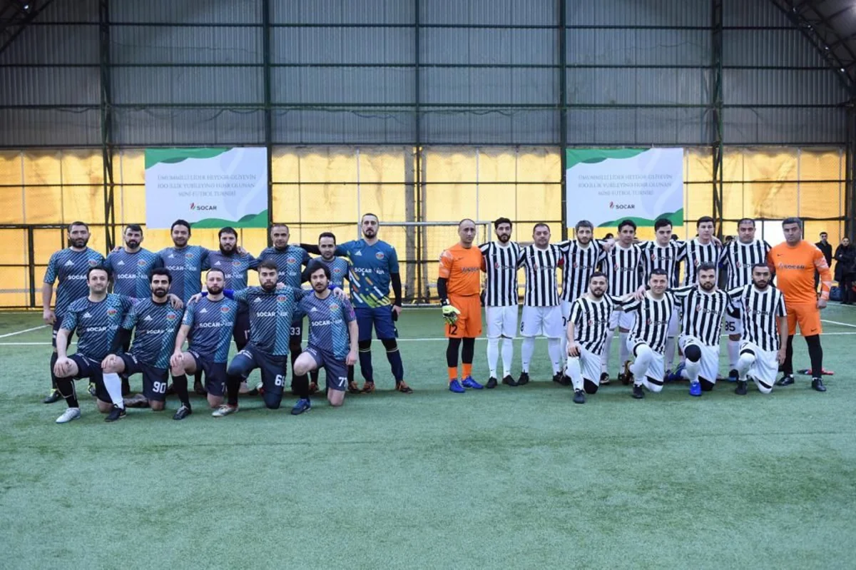 “Heydər Əliyev İli” çərçivəsində SOCAR-ın təşkilatçılığı ilə mini-futbol turnirinə start verilib