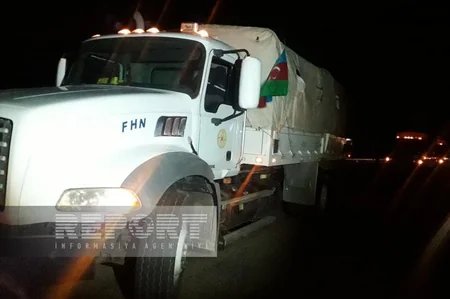 FHN Türkiyəyə növbəti yardım göndərib