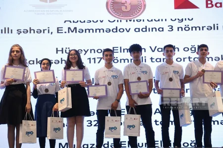 Respublika fənn olimpiadalarında 498 medal qazanılıb