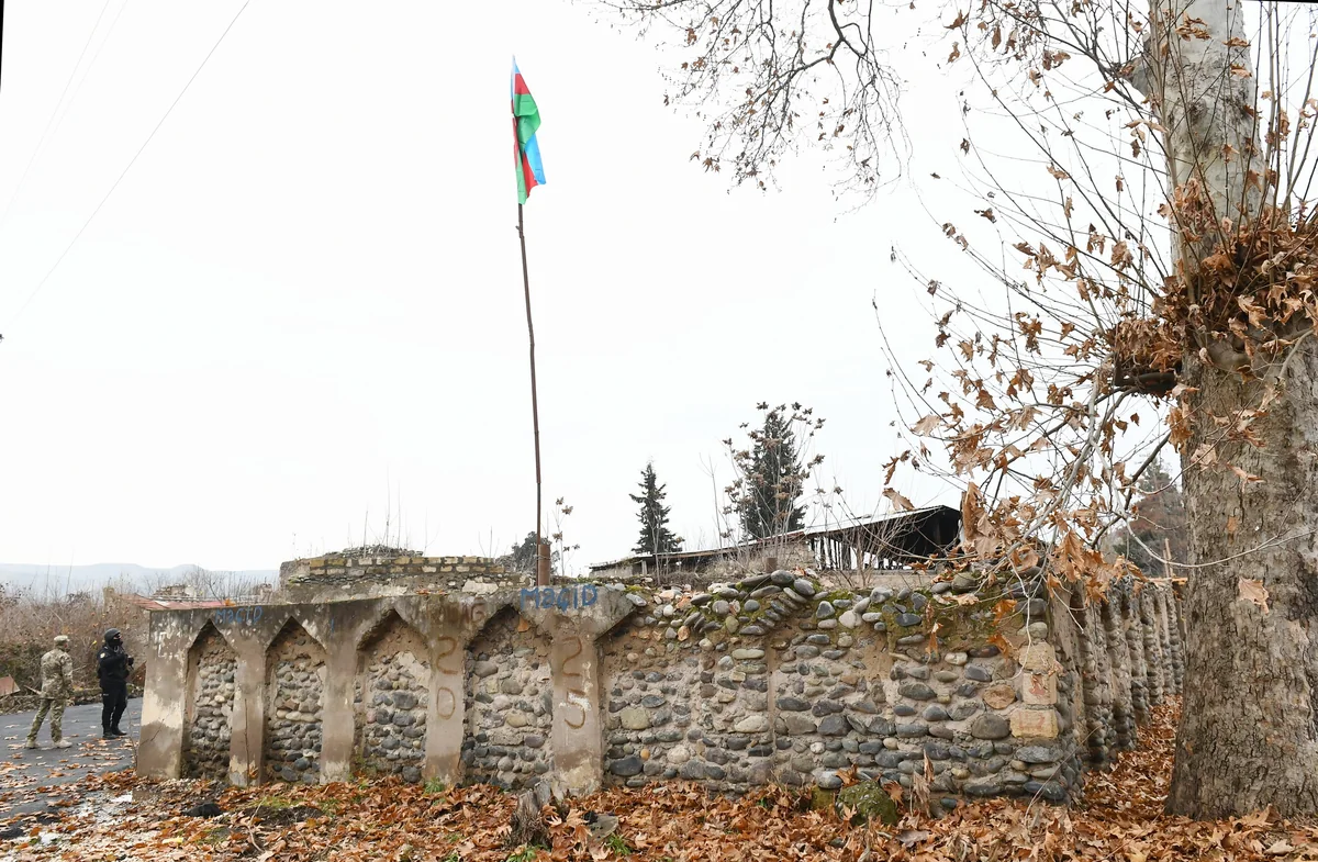 Qubadlıda azad olunan ərazilərə keçən şəxslər saxlanıldı