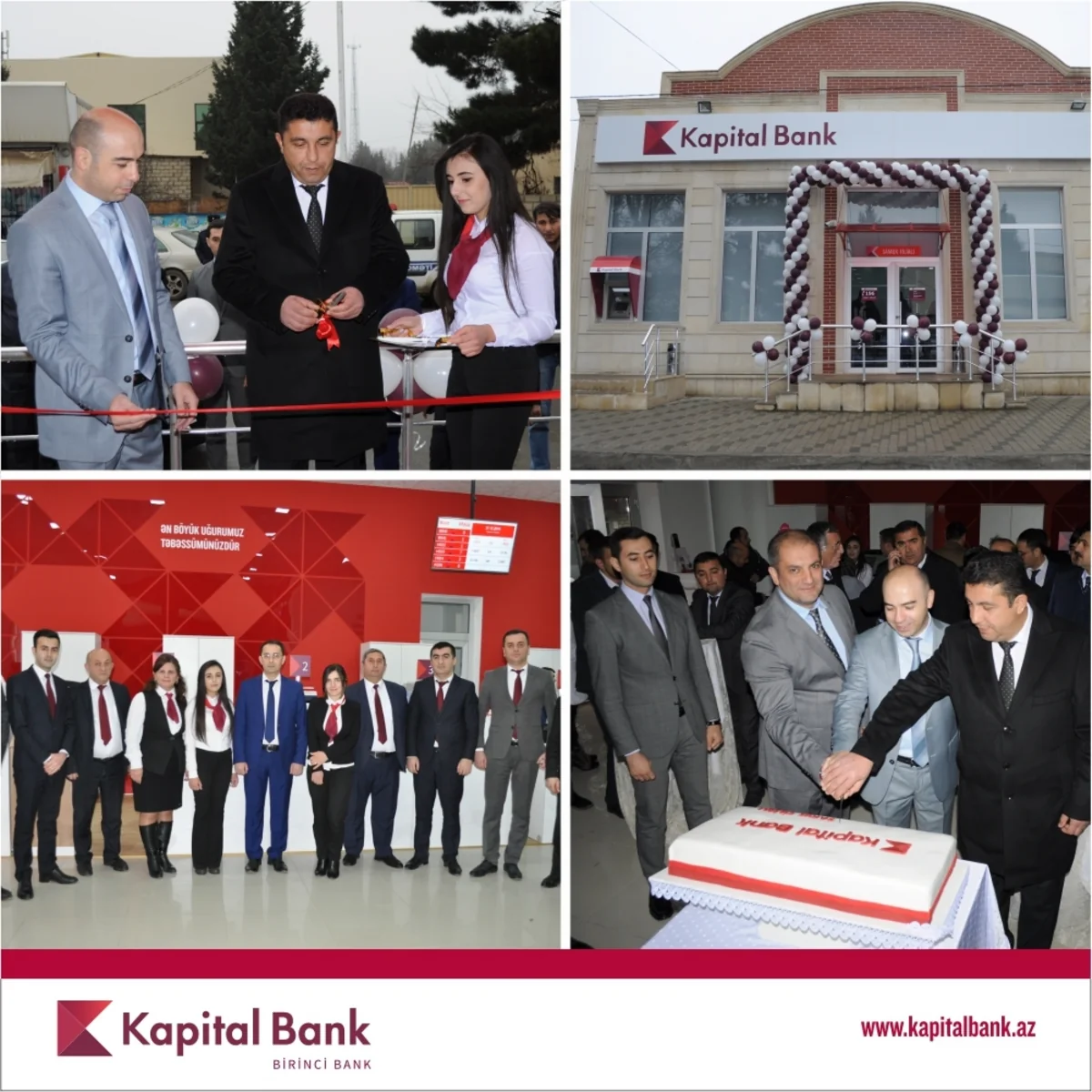 Kapital Bank открыл еще два обновленных филиала